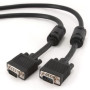 Gembird CC-PPVGA-10M-B Premium VGA HD15M/HD15M dubultsargāts ar 2× ferīta serdi 10M | Cablexpert