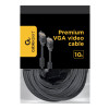 Gembird CC-PPVGA-10M-B Premium VGA HD15M/HD15M dubultsargāts ar 2× ferīta serdi 10M | Cablexpert