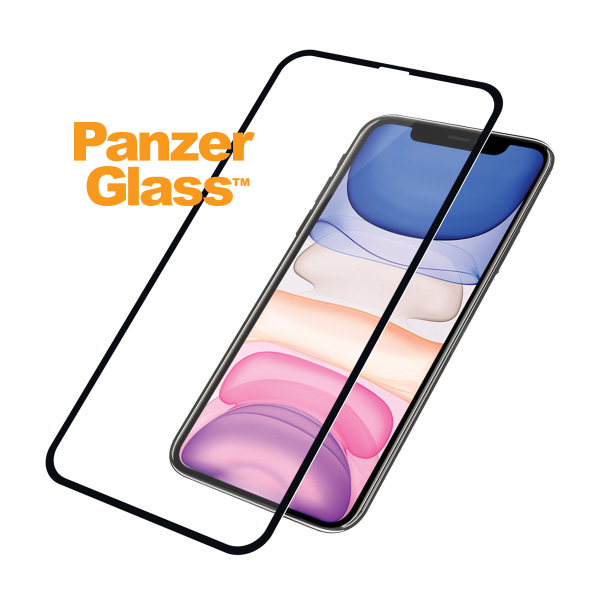 PanzerGlass Apple iPhone XR/11 Casefriendly,Black | PanzerGlass