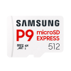 Samsung P9 Express | 512 GB | microSD | zibatmiņa klase U3, V30, A1