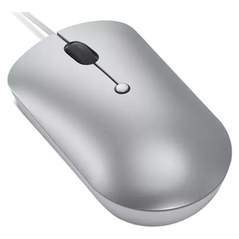 Lenovo | Compact Mouse | 540 | Wired | USB-C | Cloud Grey