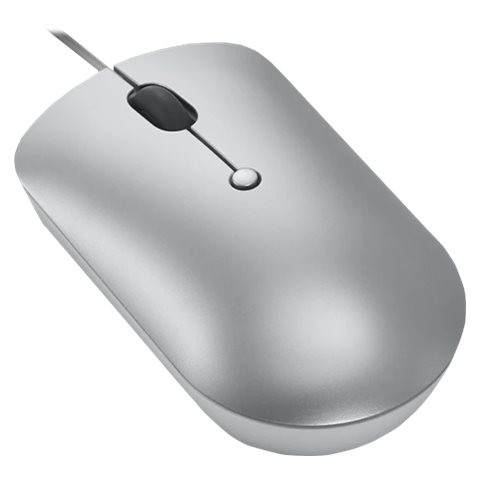 Lenovo | Compact Mouse | 540 | Wired | USB-C | Cloud Grey
