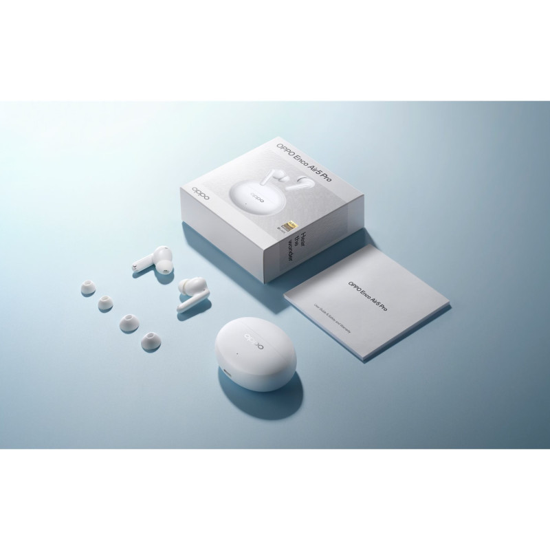 OPPO True wireless earphones | Enco Air5 Pro | Bluetooth | In-ear | Microphone | White | Noise canceling | Wireless