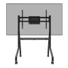 Neomounts Floor stand | FL50-525BL1 TV trolley | Adjustable Height | 55-86 " | Maximum weight (capacity) 76 kg | Black