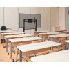 Neomounts Floor stand | FL50-525BL1 TV trolley | Adjustable Height | 55-86 " | Maximum weight (capacity) 76 kg | Black