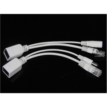 Cablexpert | PP12-POE-0.15M-W | 0.15 m | Balts | UTP pasīvā PoE adaptera komplekts