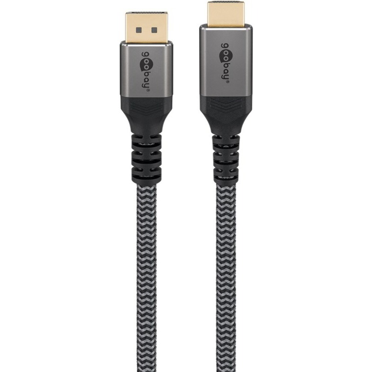 Goobay 65269 adaptera kabelis | DisplayPort uz HDMI | 2 m