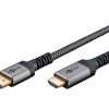 Goobay 65269 adaptera kabelis | DisplayPort uz HDMI | 2 m