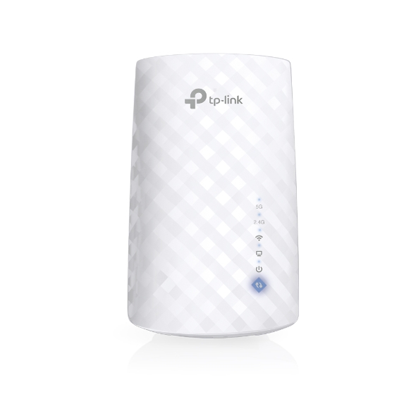 TP-LINK | Extender | RE190 | 802.11ac | 2.4GHz/5GHz | 300+433 Mbit/s | MU-MiMO Nav | nav PoE | Antena tips 3 omni-directional