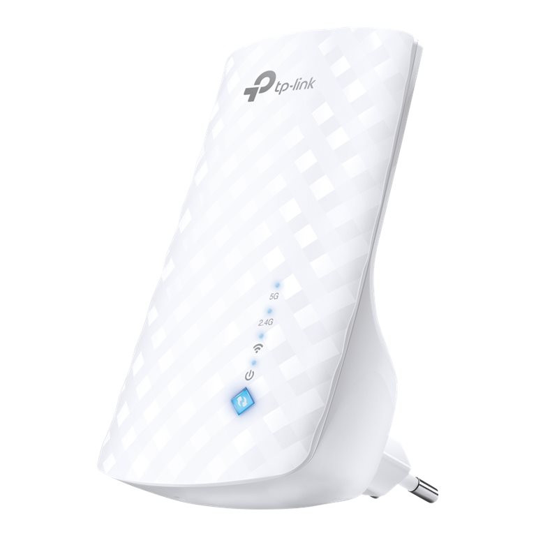 TP-LINK | Extender | RE190 | 802.11ac | 2.4GHz/5GHz | 300+433 Mbit/s | MU-MiMO Nav | nav PoE | Antena tips 3 omni-directional