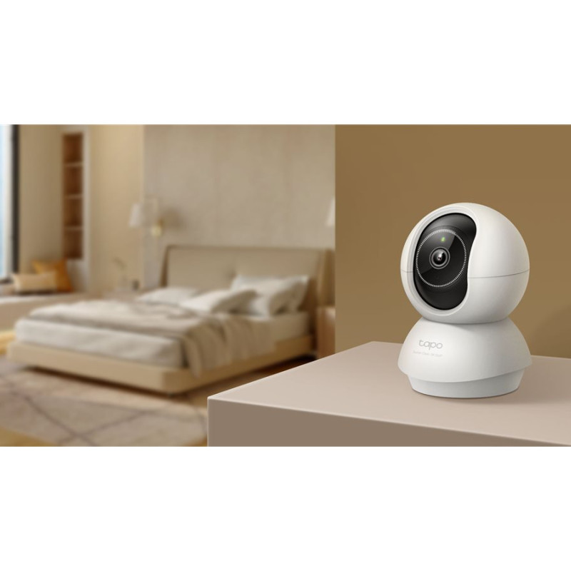 TP-LINK | Pan/Tilt AI mājas drošības Wi‑Fi kamera | Tapo C230 | Galda/Plafona stiprinājums | 5 MP | 4 mm/F2.0 | H.264 | Micro SD, maks. 512 GB