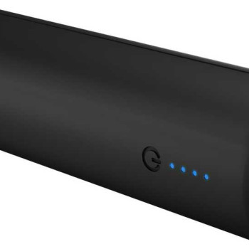 Goobay Bike Powerbank 5.0 ar pastiprinātu turētāju velosipēda stūrei | 60656 | 5000 mAh | Melns