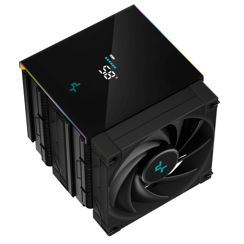 Deepcool | AK620 | Zero Dark | Intel, AMD | Digitāls CPU gaisa dzesētājs