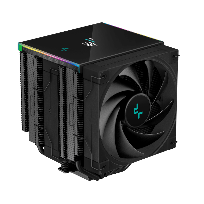 Deepcool | AK620 | Zero Dark | Intel, AMD | Digitāls CPU gaisa dzesētājs