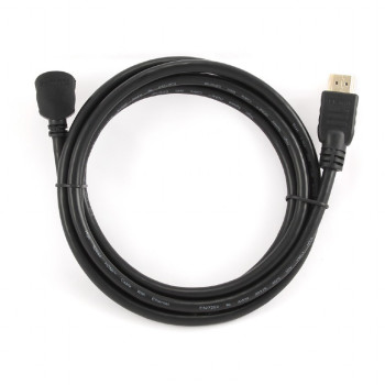 Cablexpert | HDMI augstas ātrgaitas kabelis ar 90° spraudni uz taisnu spraudni, 19 kontaktu zelta pārklājuma savienotāji | CC-HDMI490-6 | HDMI 19 kontaktu spraudnis | HDMI 90° spraudnis | 1.8 m