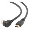 Cablexpert | HDMI augstas ātrgaitas kabelis ar 90° spraudni uz taisnu spraudni, 19 kontaktu zelta pārklājuma savienotāji | CC-HDMI490-6 | HDMI 19 kontaktu spraudnis | HDMI 90° spraudnis | 1.8 m