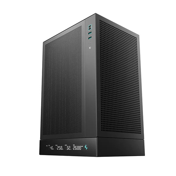 Deepcool PC spēļu korpuss | CH170 DIGITAL | Melns | Mini ITX | ATX PS2