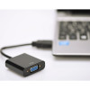 Digitus | HDMI uz VGA pārveidotāja adapters | DA-70461 | Melns