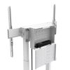 Neomounts stāvvāze | FL55-875WH1 TV ratiņi | Regulējams augstums | 55–100