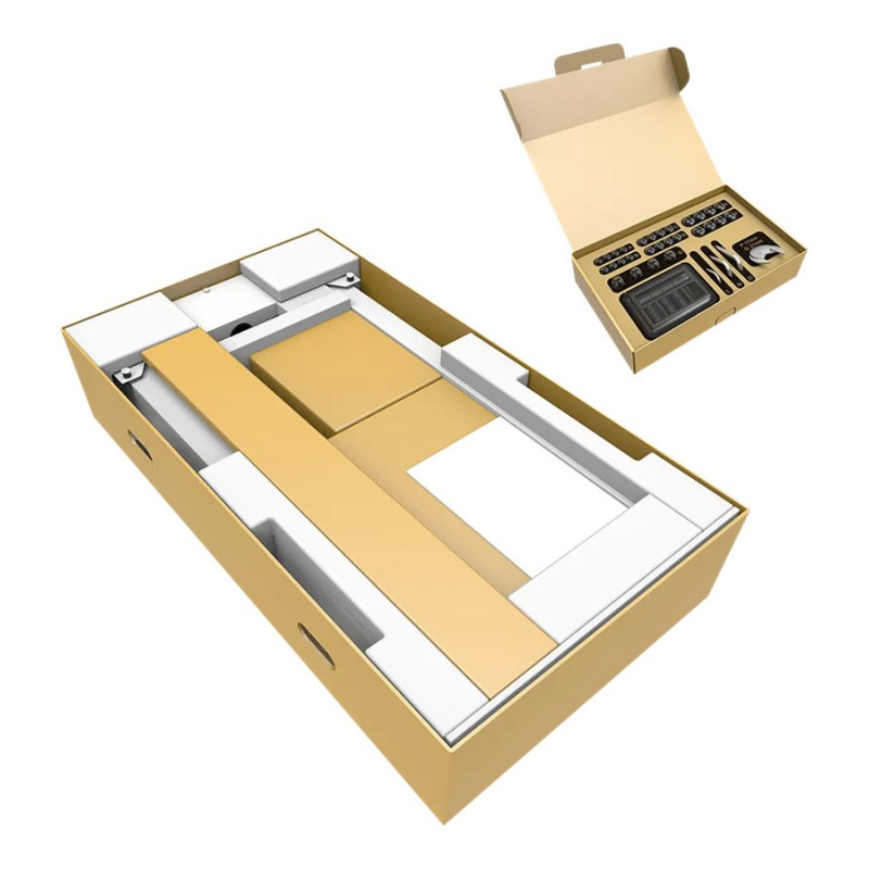 Neomounts stāvvāze | FL55-875WH1 TV ratiņi | Regulējams augstums | 55–100