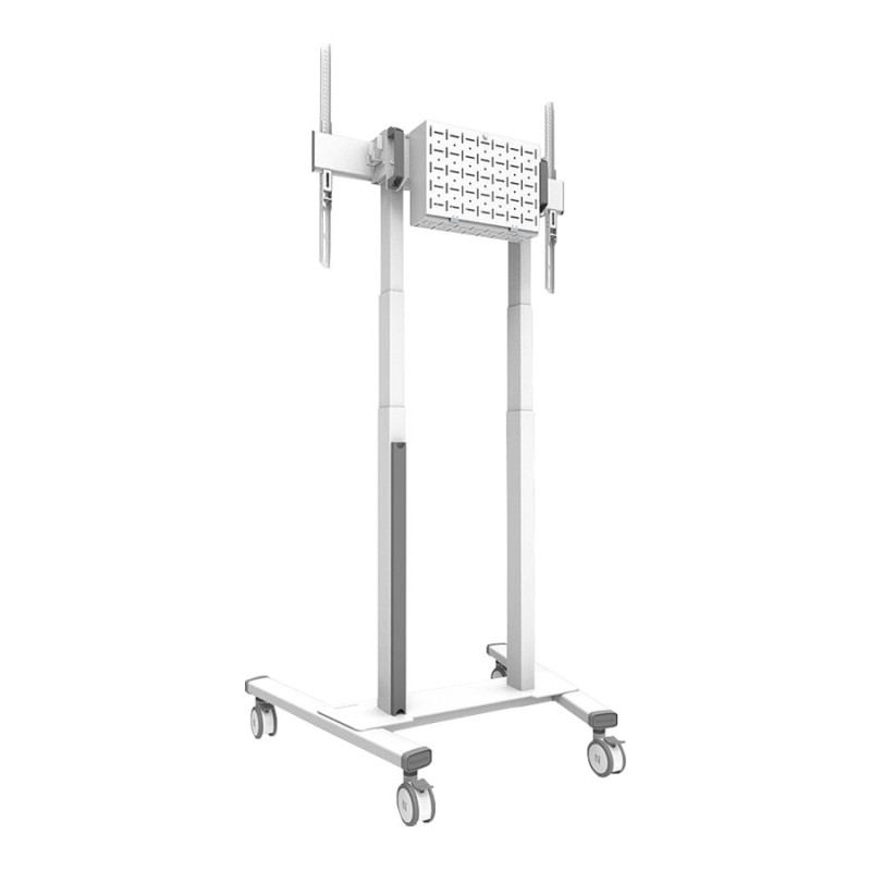 Neomounts stāvvāze | FL55-875WH1 TV ratiņi | Regulējams augstums | 55–100