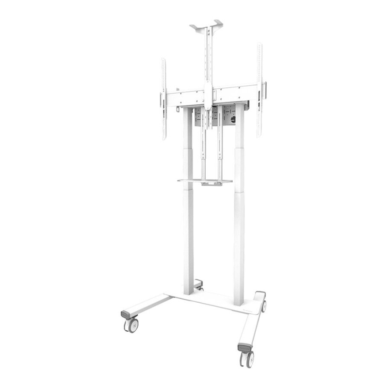 Neomounts stāvvāze | FL55-875WH1 TV ratiņi | Regulējams augstums | 55–100