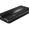 Natec Power Bank | Trevi Slim Q V2 | 10000 mAh | Melns