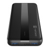 Natec Power Bank | Trevi Slim Q V2 | 10000 mAh | Melns