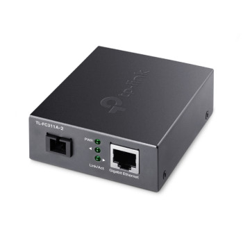 TP-LINK | Gigabitu vienrežīmju WDM mediakonvertors | TL-FC311A-2 | Gigabitu SC optiskā porta | 10/100/1000 Mbps RJ45 ports (Auto MDI/MDIX)