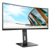 AOC | Curved Monitor | CU34P2A | 34 " | VA | 21:9 | 100 Hz | 1 ms | 3440 × 1440 | 300 cd/m² | Headphone out (3.5mm) | HDMI ports quantity HDMI x 2 | Black