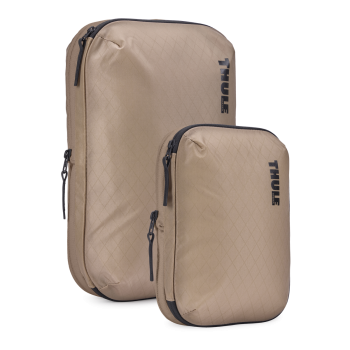 Thule | Kompresijas kubu komplekts, mazs/vidējs | Iepakojuma kubs | Gentle Beige