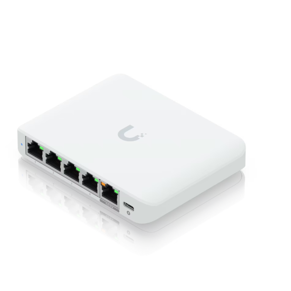 Ubiquiti | Flex Mini 2.5G | Flex Mini 2.5G Kompakts, 5 portu 2.5G slēdzis | Desktop | Pārvaldāms L2+