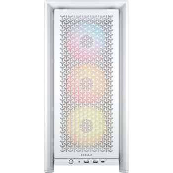 Corsair PC korpuss | Frame 4000D RS ARGB Modular | Balts | Mid-Tower