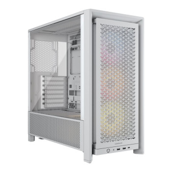 Corsair PC korpuss | Frame 4000D RS ARGB Modular | Balts | Mid-Tower