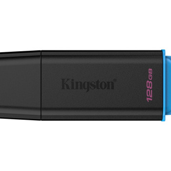 Kingston USB zibatmiņa | DataTraveler Exodia | 128 GB | USB 3.2 Gen 1 | Melna