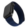 Fixed | Sporta siksniņa Apple Watch 42/44/45mm | 160–210 mm | Tumši zila | Neilons