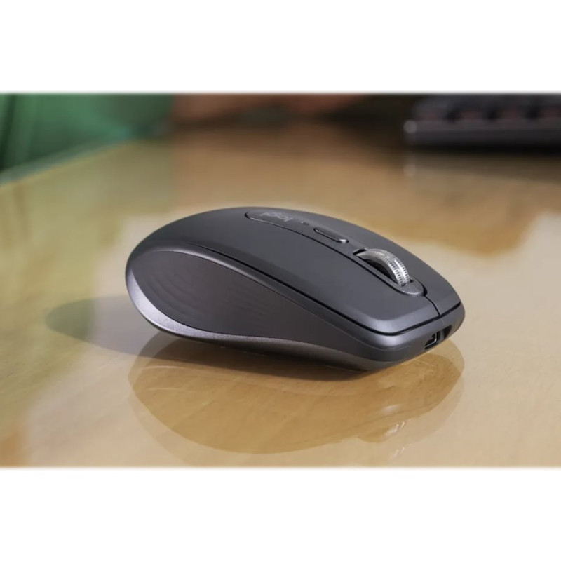Logitech Logitech MX Anywhere 3S Mouse - RF Wireless + Bluetooth, Laser, 8000 DPI, Graphite | Logitech