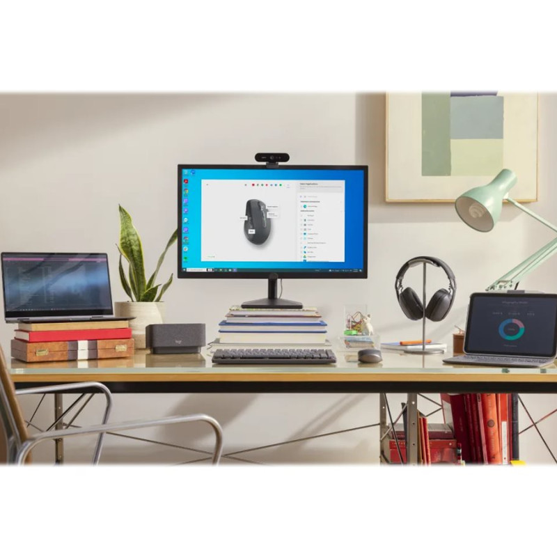 Logitech Logitech MX Anywhere 3S Mouse - RF Wireless + Bluetooth, Laser, 8000 DPI, Graphite | Logitech