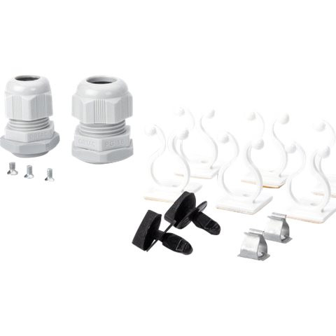 Fiber optikas locījumu kastes priekšējais panelis, ātrā bloķēšana, 12x SC DX, 1U | DN-96200-QL | Pelēks