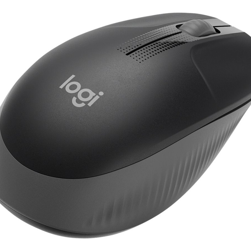 Logitech | Full size Mouse | M190 | Wireless | USB | Mid Grey