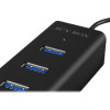 Raidsonic | 4 port USB 3.0 hub | IB-HUB1409-U3
