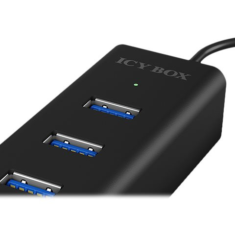 Raidsonic | 4 port USB 3.0 hub | IB-HUB1409-U3