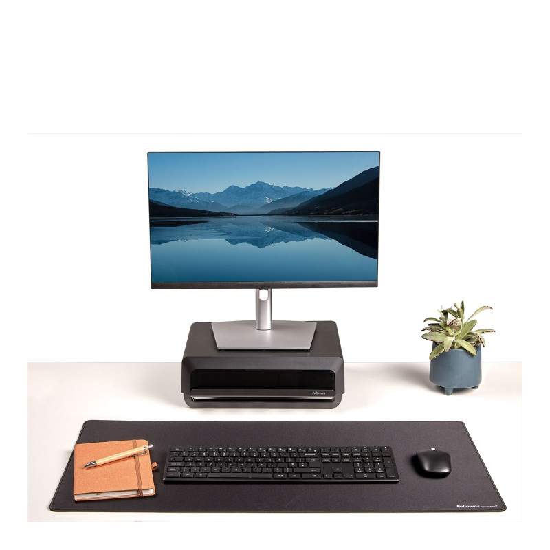 Fellowes Desk Mat | Breyta | 800 x 400 x 2.5 mm | Black