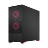 Fractal Design | Pop Air RGB | Sānu logs | Magenta Core TG Clear Tint | ATX, mATX, Mini ITX | ATX