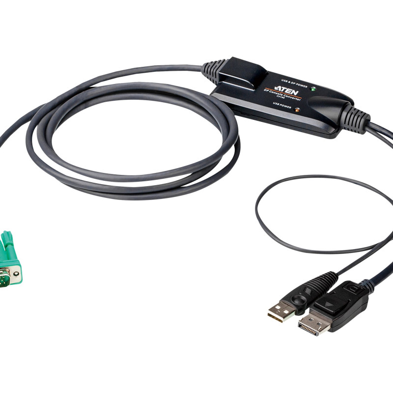 Aten | DisplayPort konsoles pārveidotājs | CV190