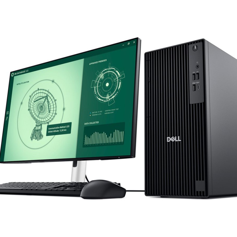 Dell Pro | QCT1250 | Datorstacija | Tower | Intel Core Ultra 5 | 235 | iekšējā atmiņa 16 GB | cietvielu disks 512 GB | Intel integrēta grafika | bez optiskā diskdzinēja | tastatūras valoda Nav tastatūras | Windows 11 Pro