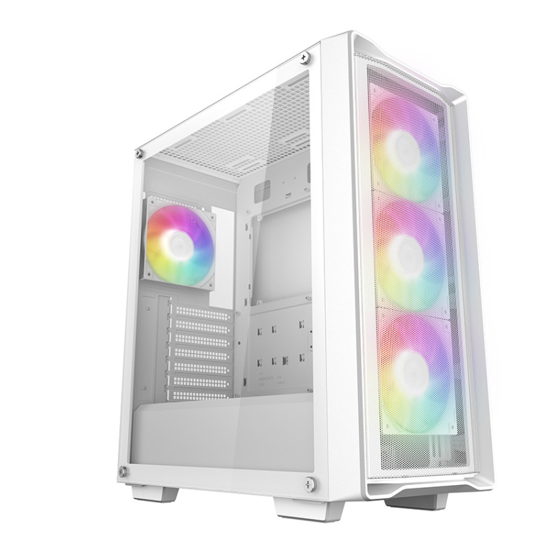 Deepcool CC560 MESH WH V2 | Balts | Mid Tower
