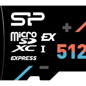 Silicon Power Hypera microSDXC Express | 512 GB | microSDXC | Zibatmiņas karte klases C10, UHS-I U3, V30, A1