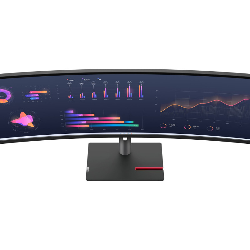 Lenovo | ThinkVision | P49w-30 | 49 " | IPS | 32:9 | 60 Hz | 4 ms | 5120 x 1440 | 350 cd/m² | HDMI ports quantity 2 | Black