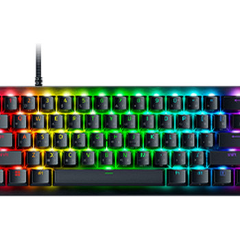 Razer | Mini spēļu tastatūra | Huntsman V3 Pro | Spēļu tastatūra | Vadu | Ziemeļu | Analogo optiska | Melna